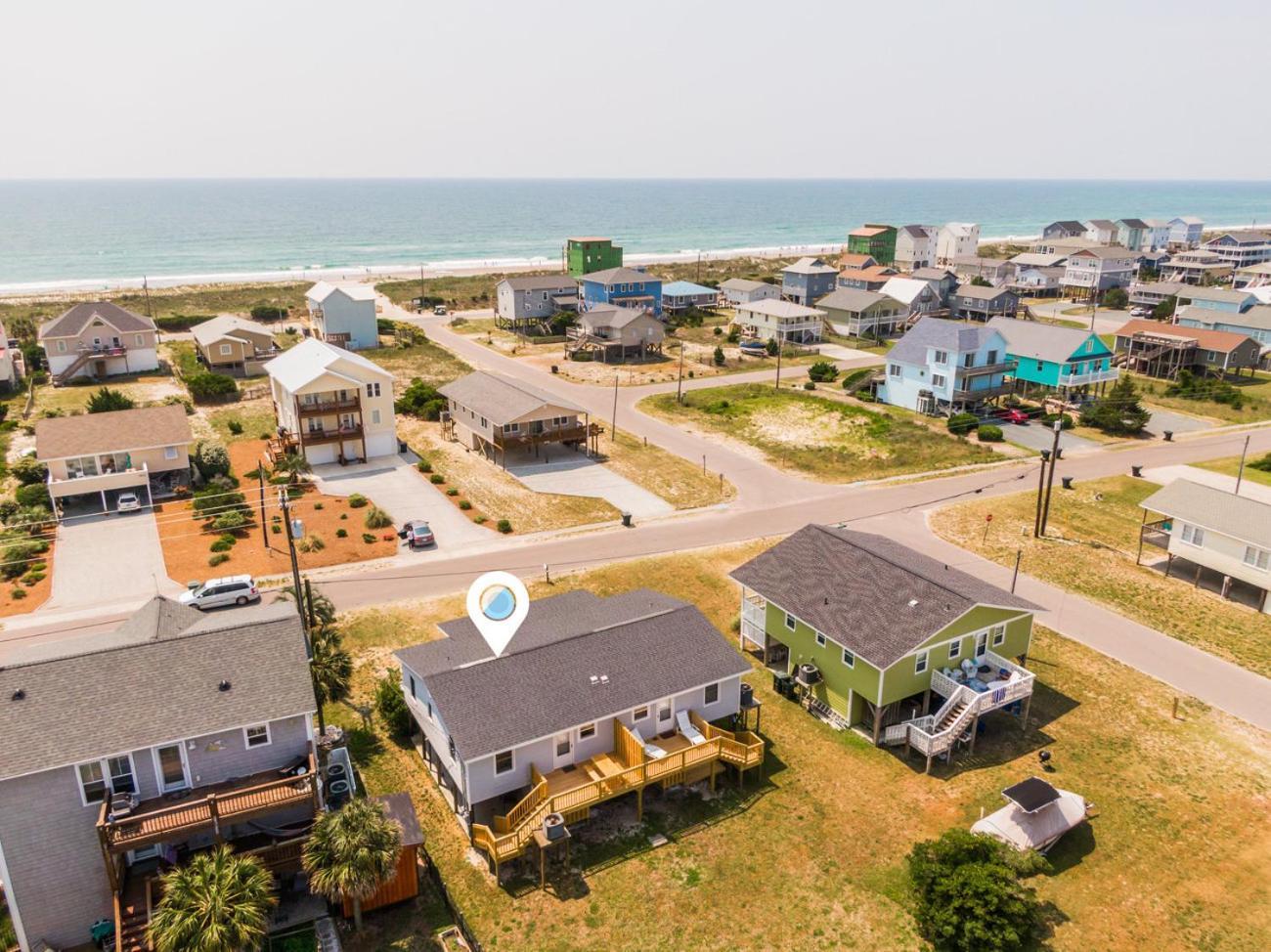 Catch A Wave Villa Topsail Beach Exterior foto